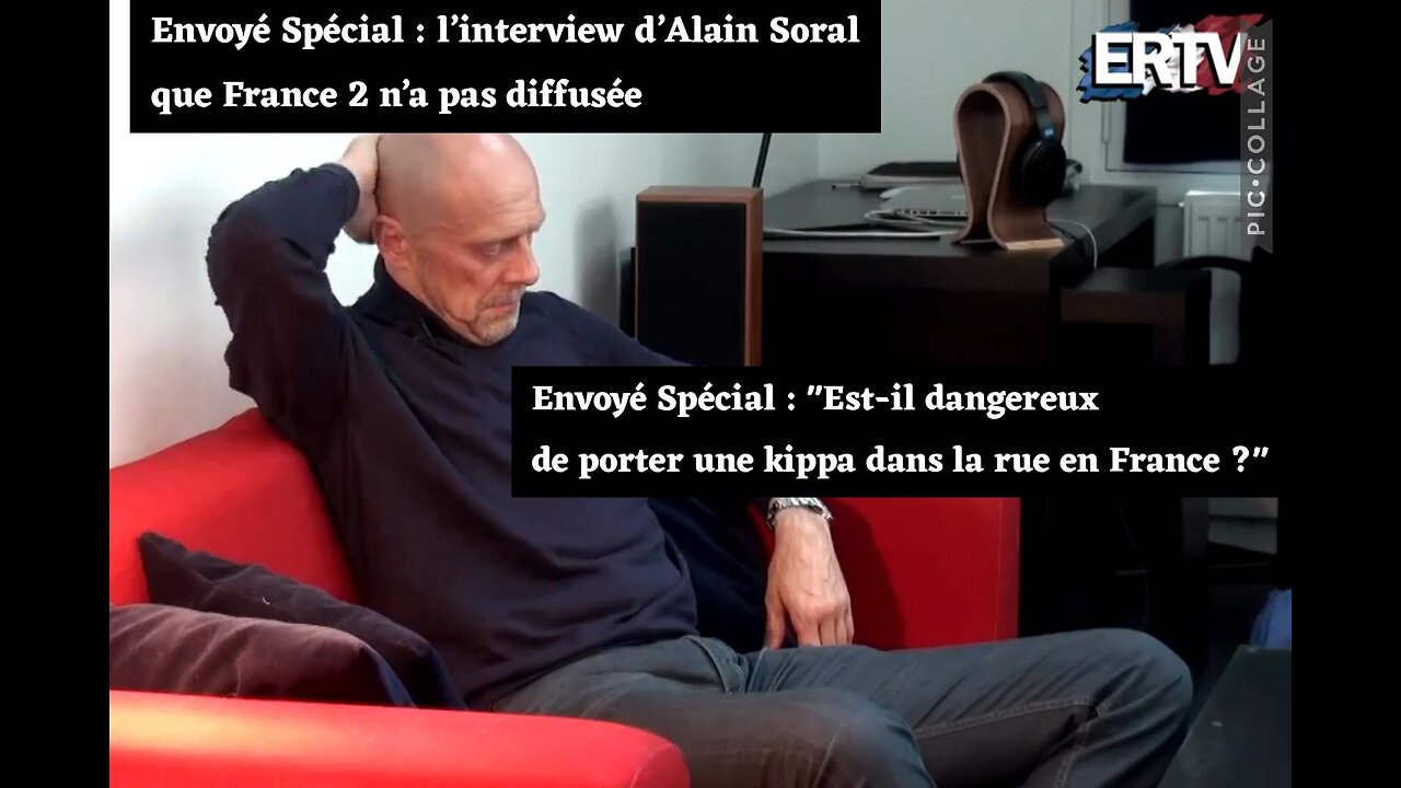 Envoyé Spécial : l’interview d’Alain Soral que France 2 n’a pas diffusée