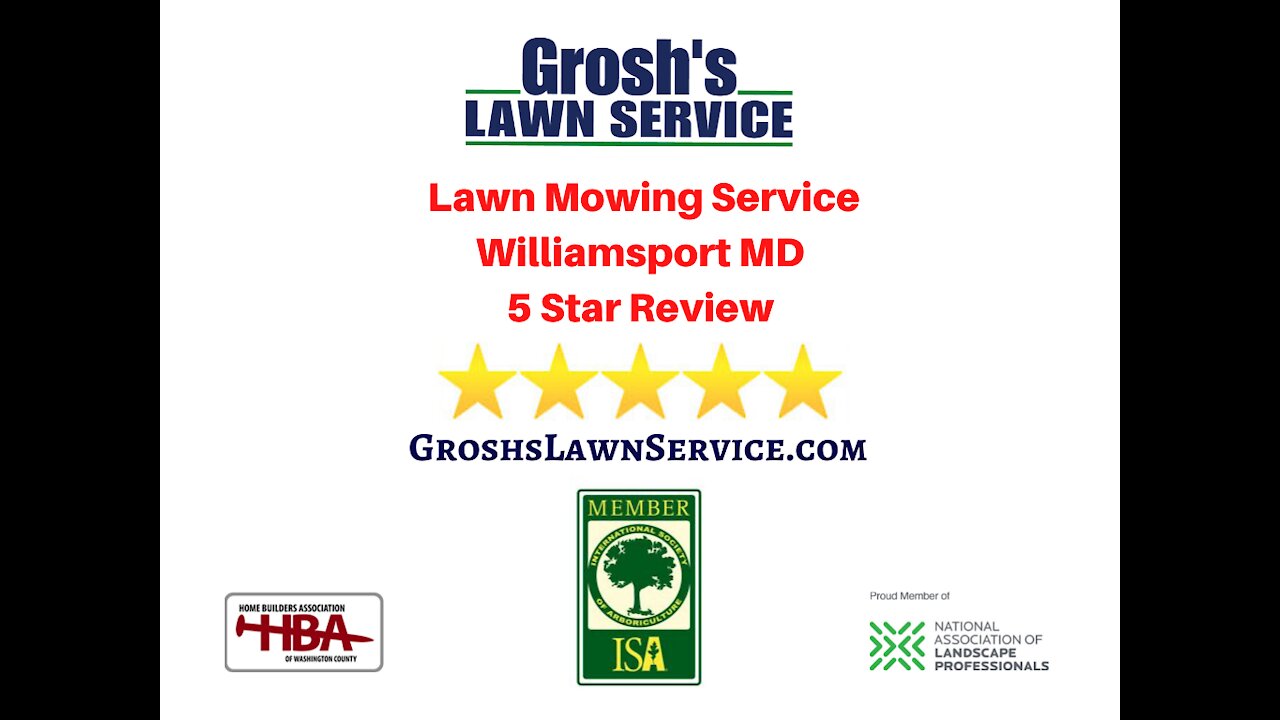 Lawn Mowing Service Williamsport MD 5 Star Review