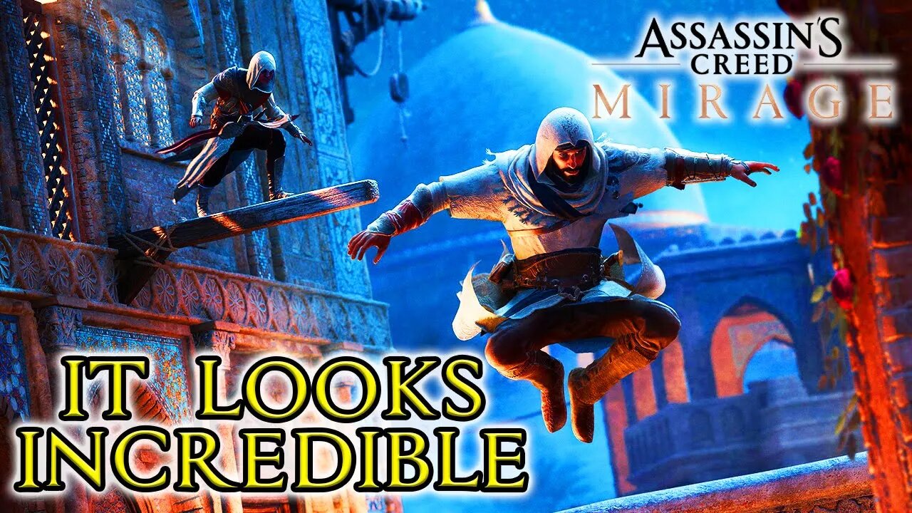 Classic Assassin's Creed Is Back? New Assassin's Creed Mirage Gameplay Looks Great!