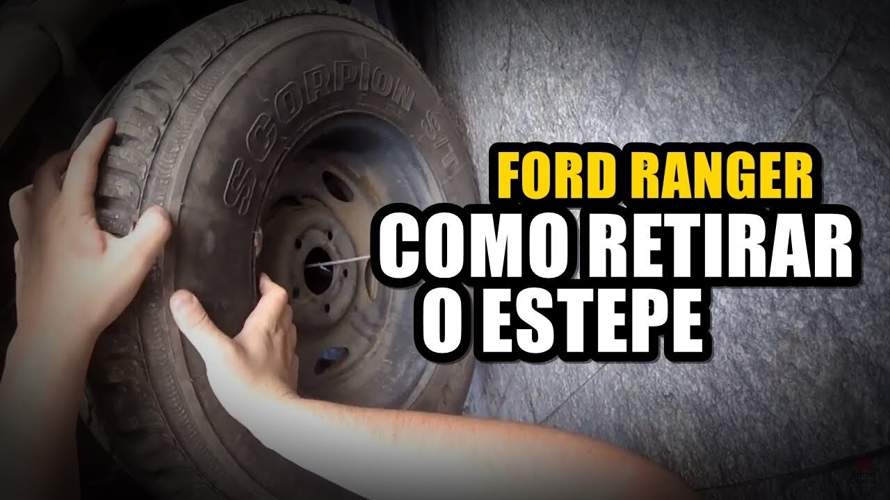 Ford Ranger - COMO RETIRAR O ESTEPE