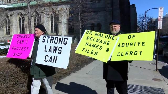 I-TEAM: Survivor calls on Bishop Malone to release names and files of abusive priests