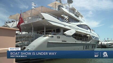 Palm Beach International Boat Show kicks off in downtown West Palm Beach