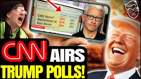 CNN Receives Red Pill Enema Live On-Air | 'Trump Is BEATING Biden!'
