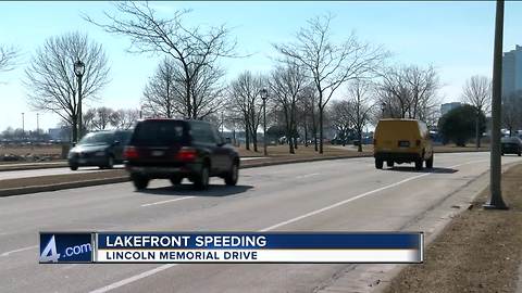 Speeders targeted along Milwaukee's lakefront