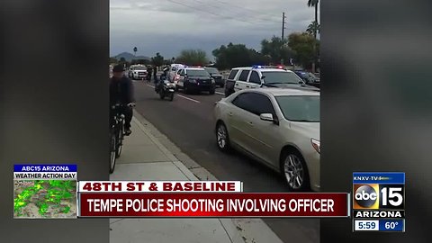 Tempe police involved in shooting Tuesday; suspect killed