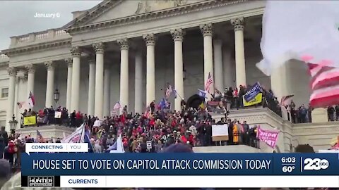 House set to vote on Capitol attack commission Wednesday