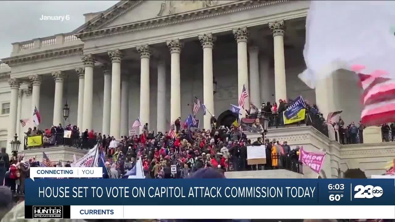 House set to vote on Capitol attack commission Wednesday