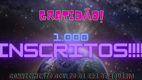 1.000 INSCRITOS!!! GRATIDÃO!!! (LUIZ & CAMILA)