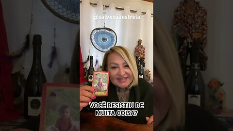 VOCÊ DESISTIU DE MUITA COISA? #baralhocigano