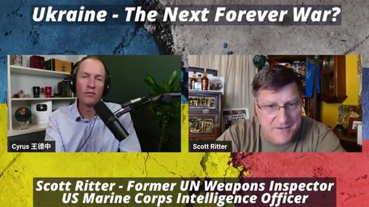 US MARINE CORPS OFFICER SCOTT RITTER REVEALS TRUTH ABOUT UKRAINE