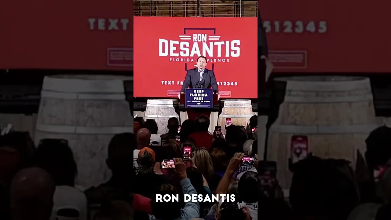 DeSantis, I Read The Letter… And I Crumpled It Up... And Threw It In The Trash!