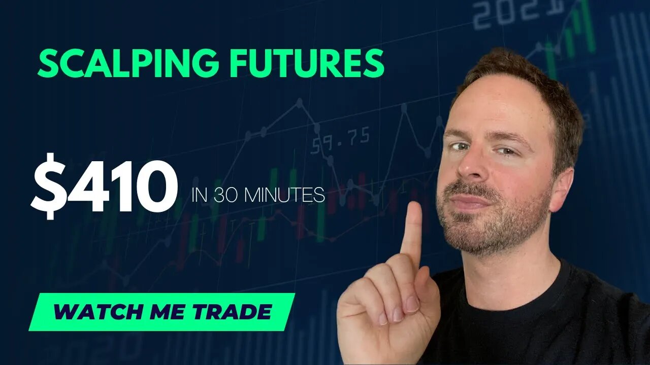 Watch Me Trade: Scalping the Futures Market for +$410 in 30 min