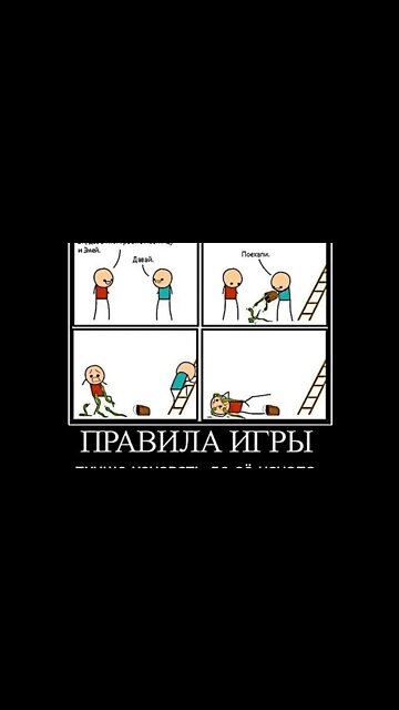 ПРАВИЛА ИГРЫ #shorts #demotivator