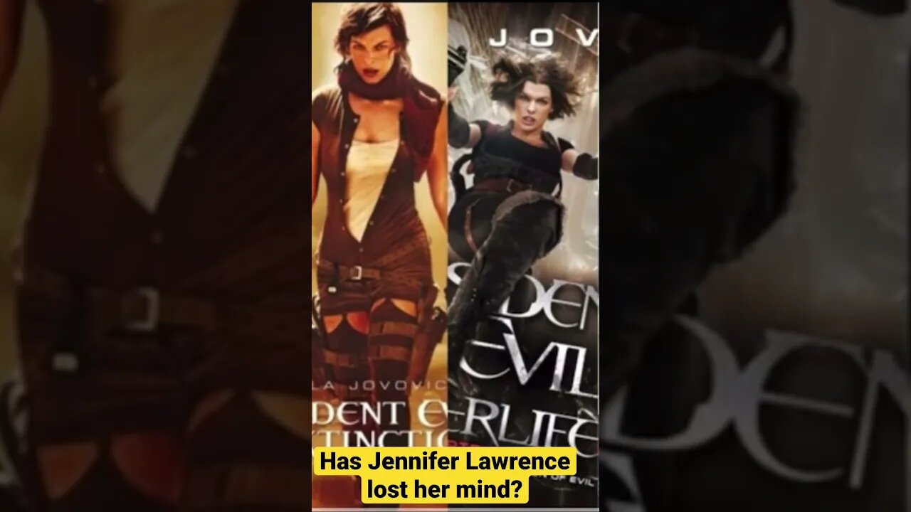 Jennifer Lawrence says she was the first female lead in an action movie. Is she delusional?