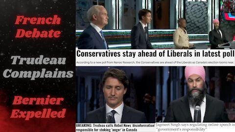 Canadian Leadership Debate: French Edition | Trudeau Attacks Rebel Media, Singh Loves Censorship