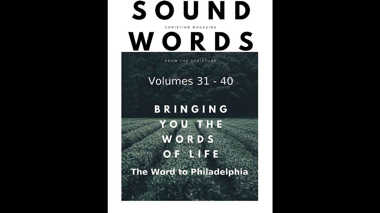 Sound Words, The Word to Philadelphia