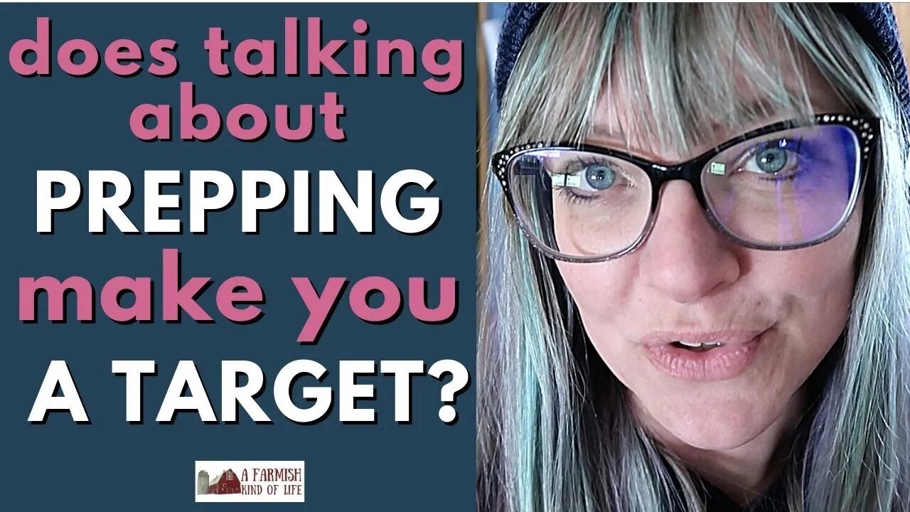 Does Talking About Prepping Make You a Target?