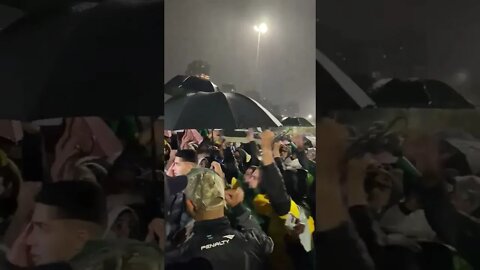 São Paulo. Comando Sudeste. 02/11/22. 🇧🇷🙏🏻 Debaixo de Chuva e frio.