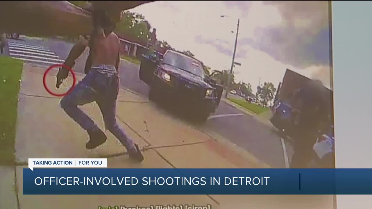 Officer involved shootings in Detroit