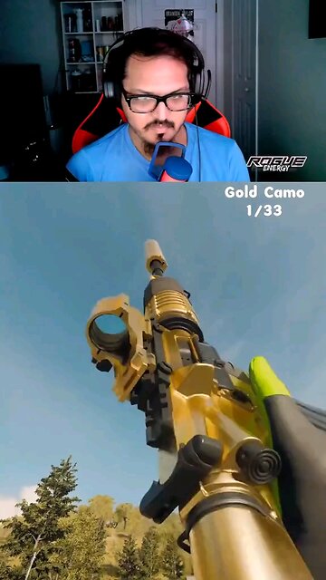 Gold Camo on the XM4 in Black Ops 6