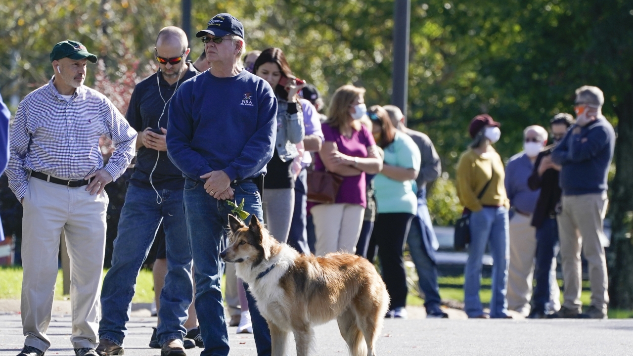 Long Lines On Day 1 Of Early Voting In Rhode Island, Kansas, Tennessee