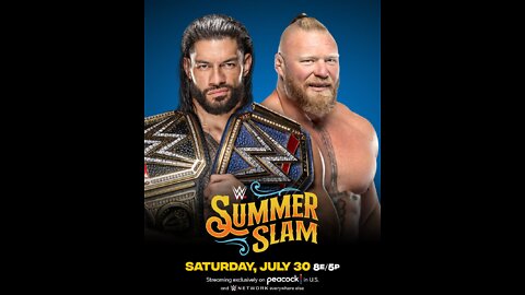 Roman Reigns Vs Brock Lesnar SummerSlam