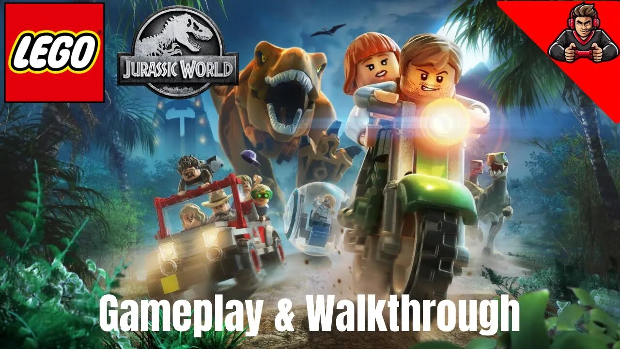 LEGO Jurassic World Gameplay Part 1 Welcome To Jurassic World (PS5)