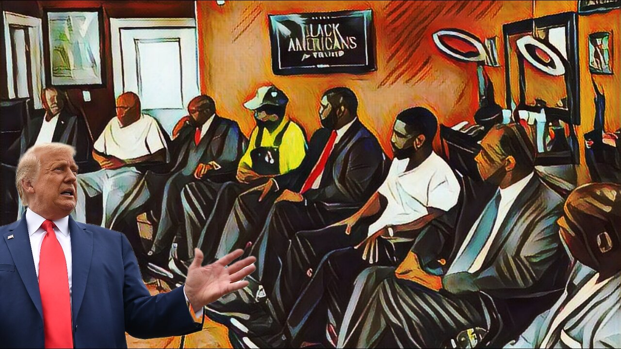 Trump And The Black Barbershop