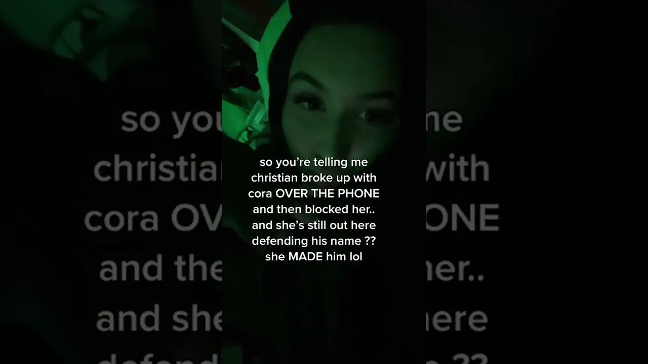 So You're Telling Me Christian Broke Up With Video By User693560134 #Shorts