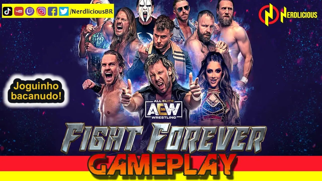 🎮 GAMEPLAY! AEW: FIGHT FOREVER é legal, mas corre o risco de ser repetitivo. Confira nossa Gameplay!