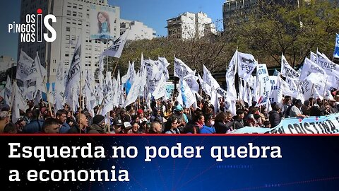 Inflação da Argentina pode chegar a 100% em 2022