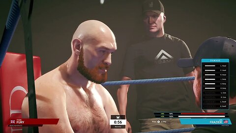 Undisputed Online Ranked Gameplay Joe Frazier vs Tyson Fury