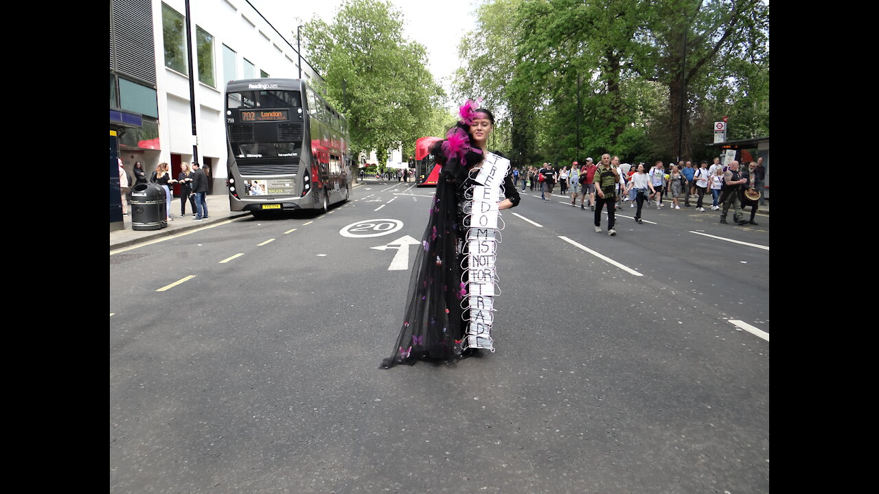 London Lockdown Protest 29th May 2021: Part 10 - Because you're never going to keep us down...