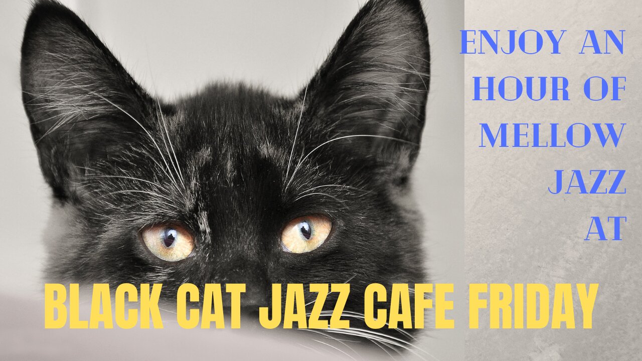 Enjoy an hour of mellow jazz at BLACK CAT JAZZ CAFE FRIDAY