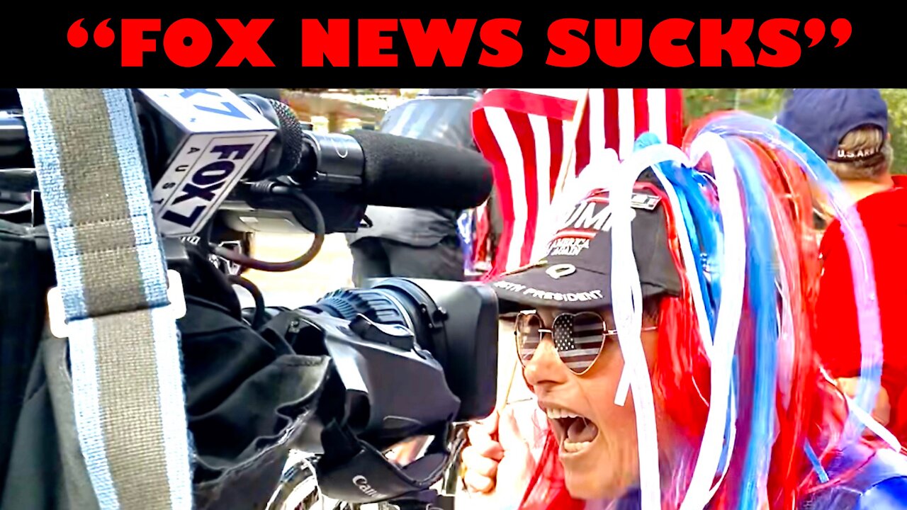 Fox News Cameraman Steps Aside As Patriots Yell “FOX NEWS SUCKS” Into His Camera