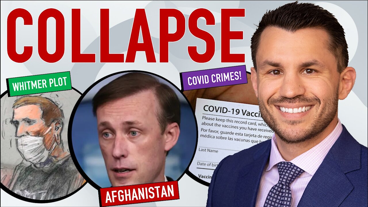 Biden’s Taliban Takeover, Brandon Caserta Whitmer Plot Update, Fake Vax Crimes & Pharma Profits