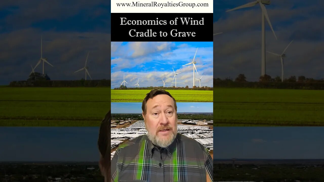 Wind Economics from Cradle to Grave - Mineral Royalties #climatechange #wind #windenergy #energy