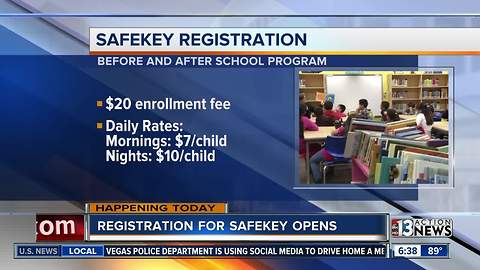 Registration for SafeKey opens July 23