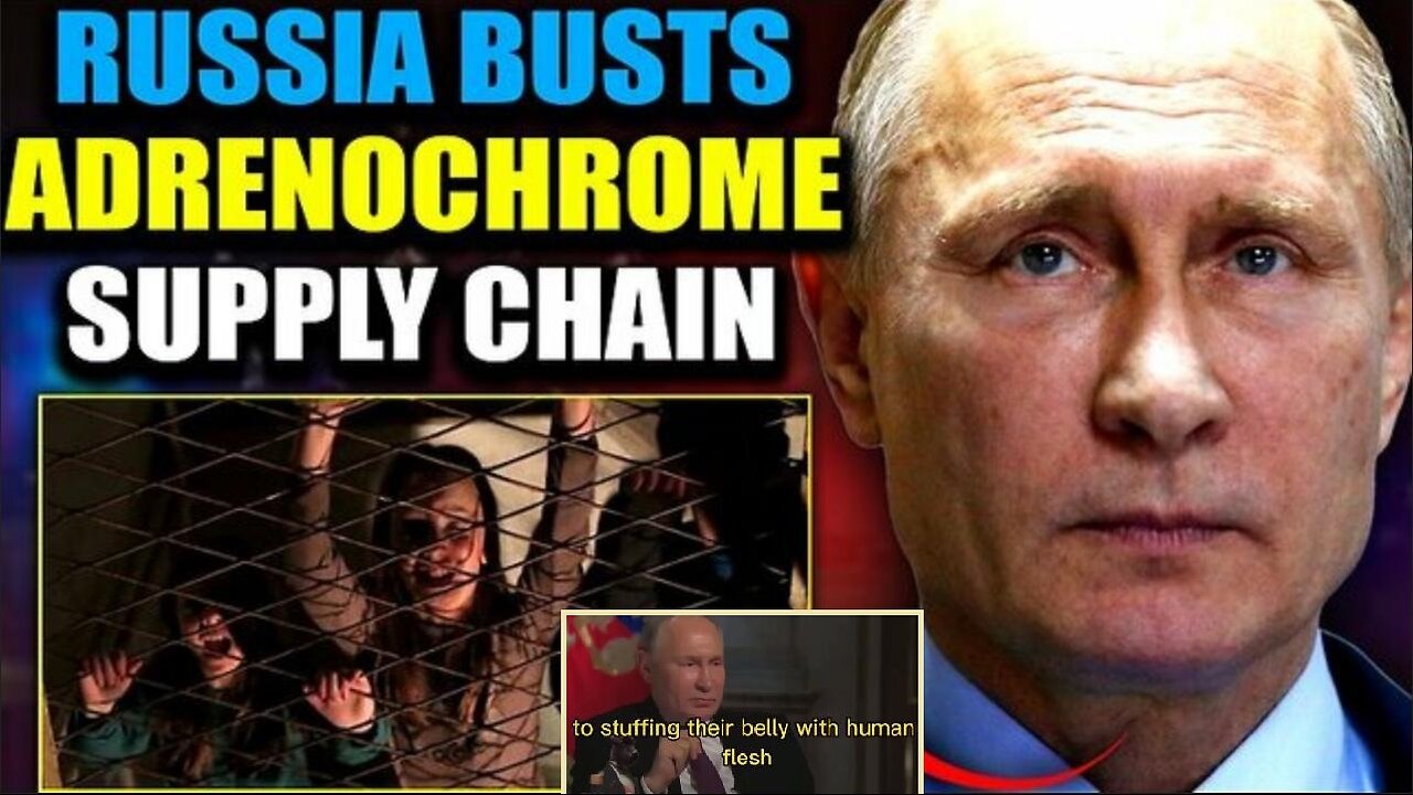 Russia Rescues Hundreds of Adrenochrome Farm Victims From Ukraine - Destined for Washington DC[?]