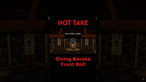 Mortal Kombat Gold: Hot Take - Giving Baraka Front Roll #Shorts