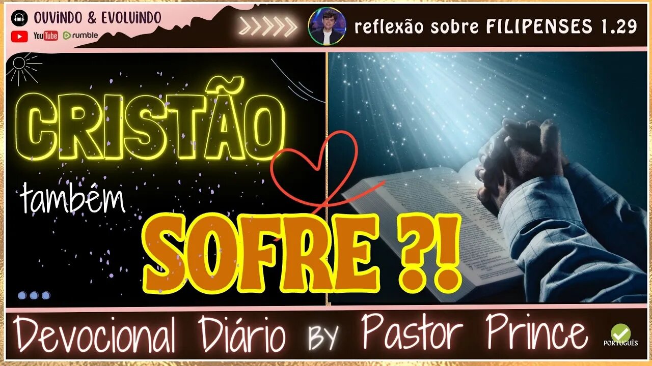 QUEM DISSE QUE CRENTE NÃO SOFRE?! | Pastor Joseph Prince | EVANGELHO DA GRAÇA