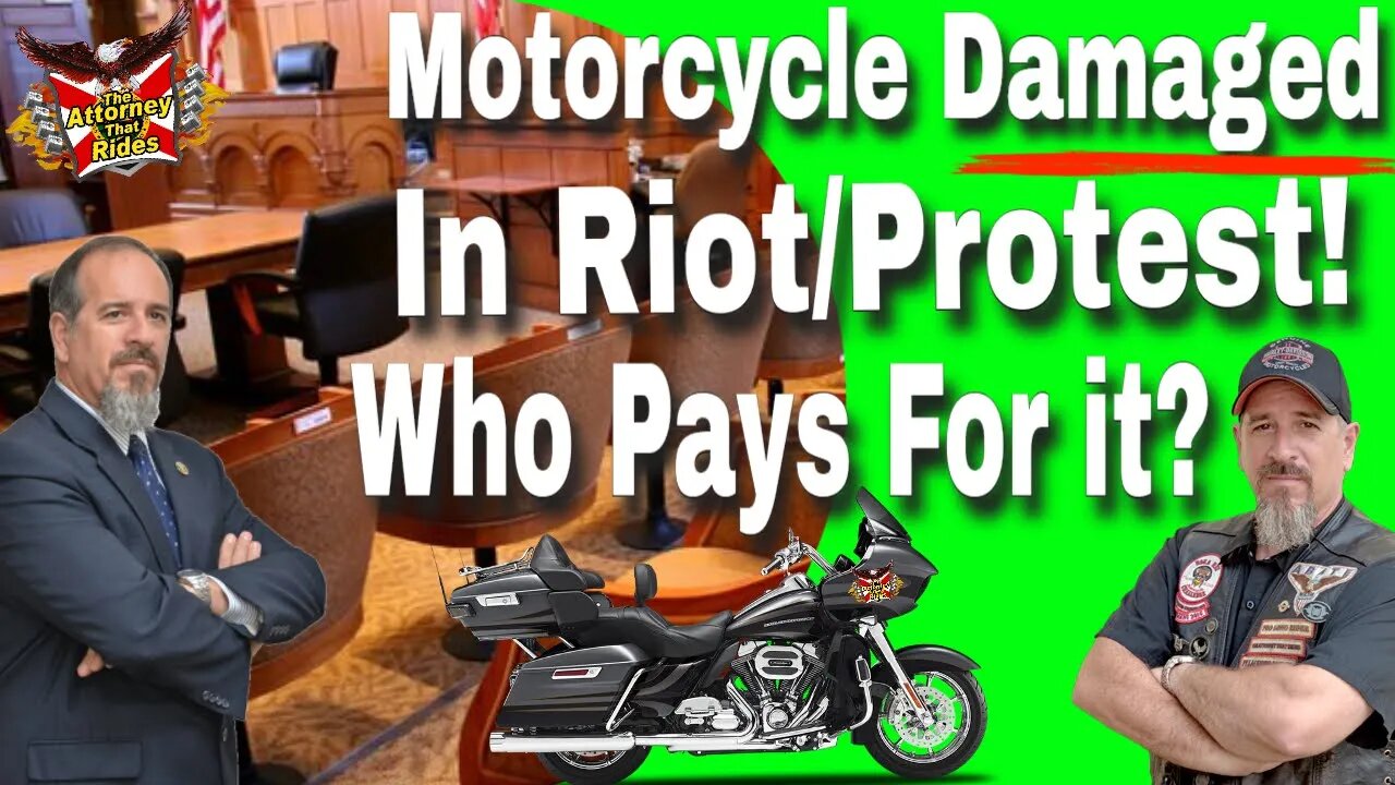 Who Pays Property Damage During a Protest/Riot?