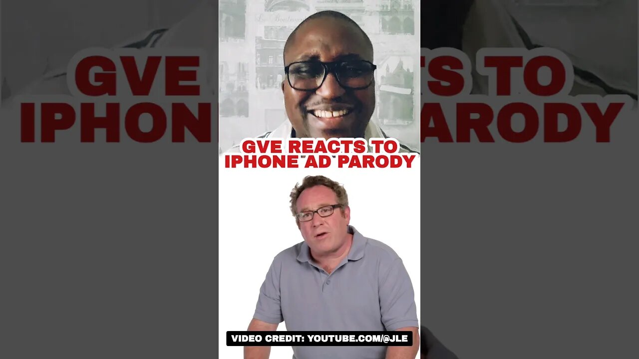 Funny iPhone Ad Parody Reaction Video #shorts #iphone #comedy #parody