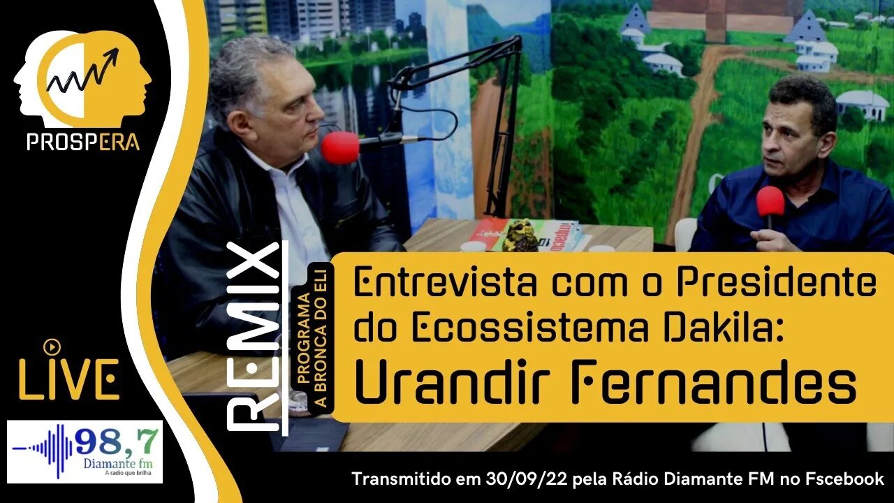 Ratanabá, BDM Bank, BDM Digital, Dubai: assista a entrevista com Urandir Fernandes de Oliveira!