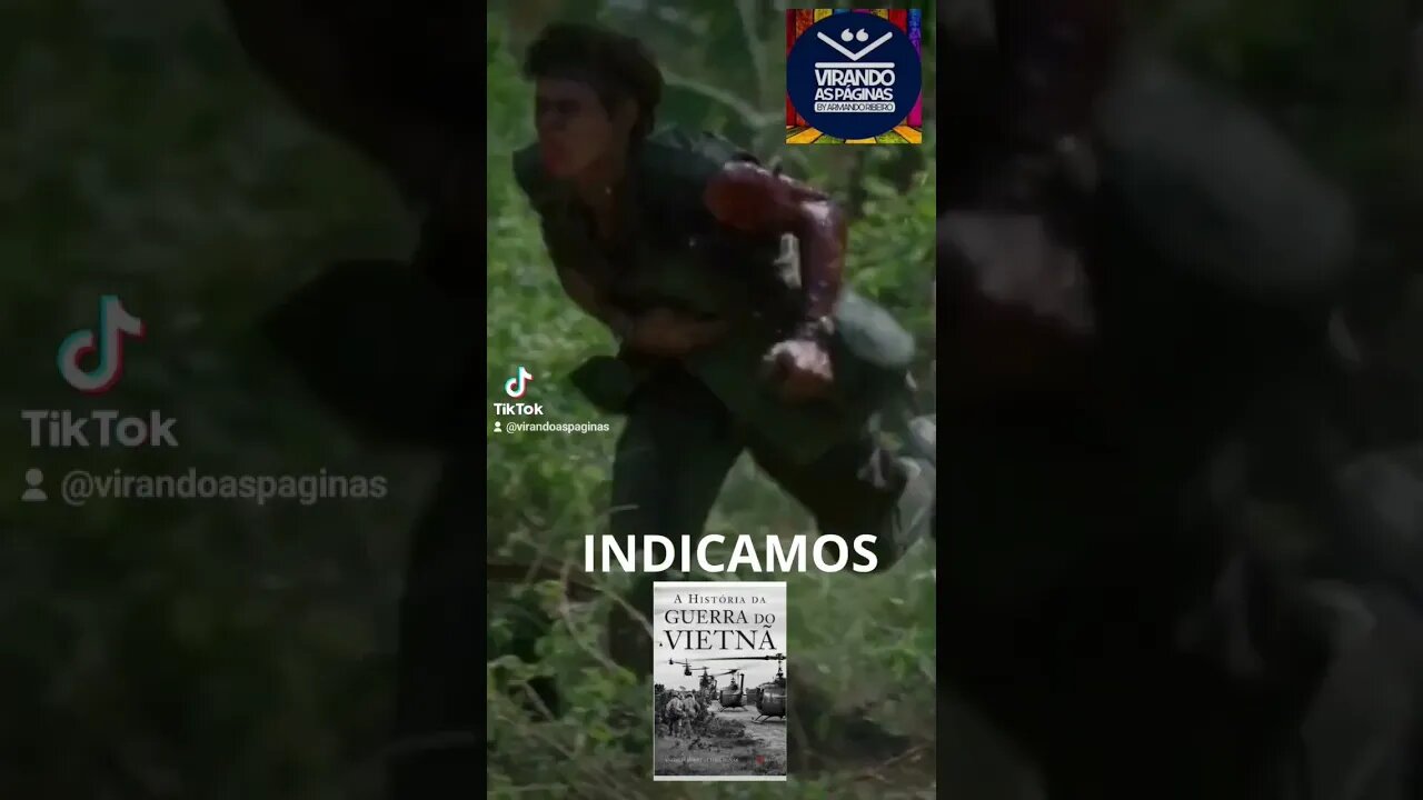 Indicamos Livro A História da Guerra do Vietnã. #charliesheen #willemdafoe #platoon #vietnam