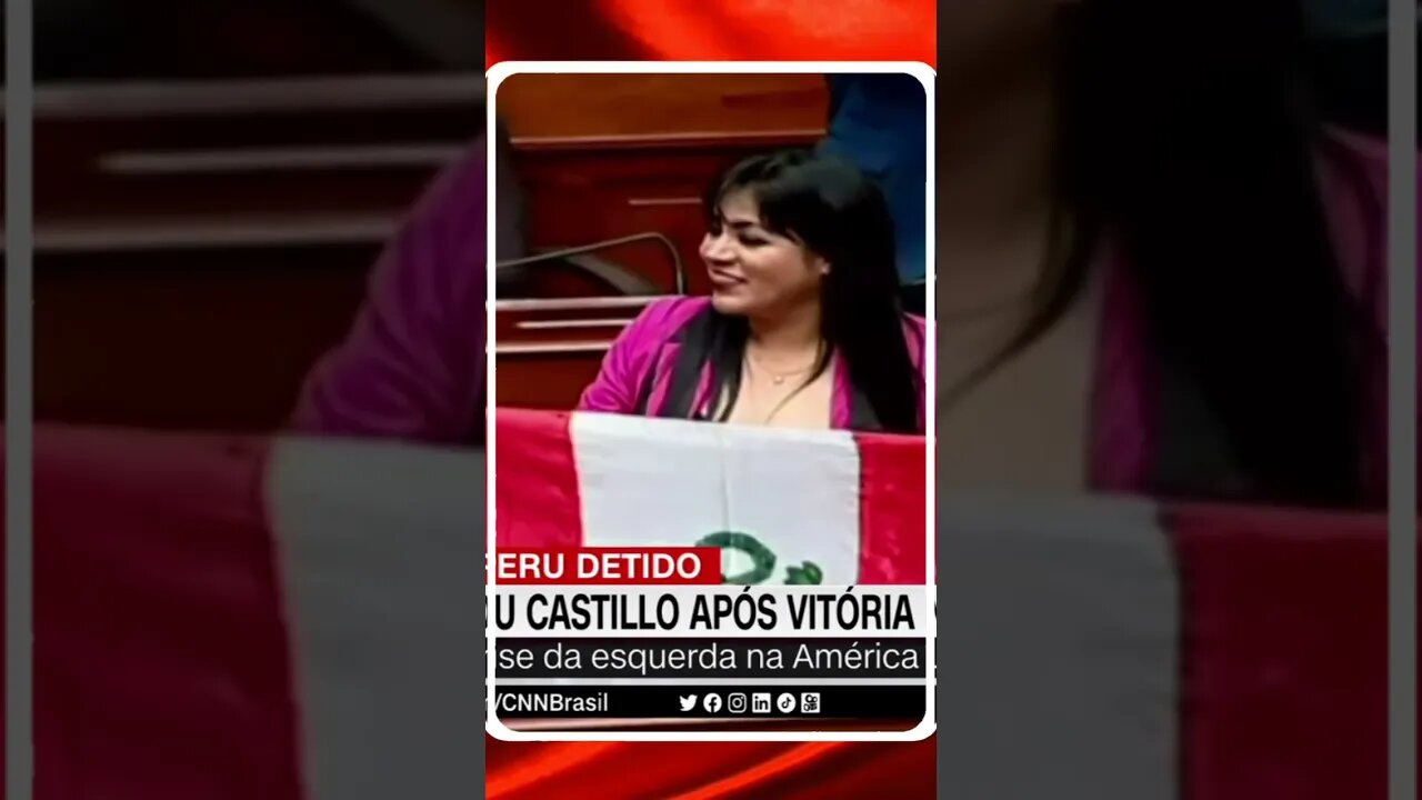 Lula parabenizou Castillo após vitória nas urnas em 2021 @shortscnn