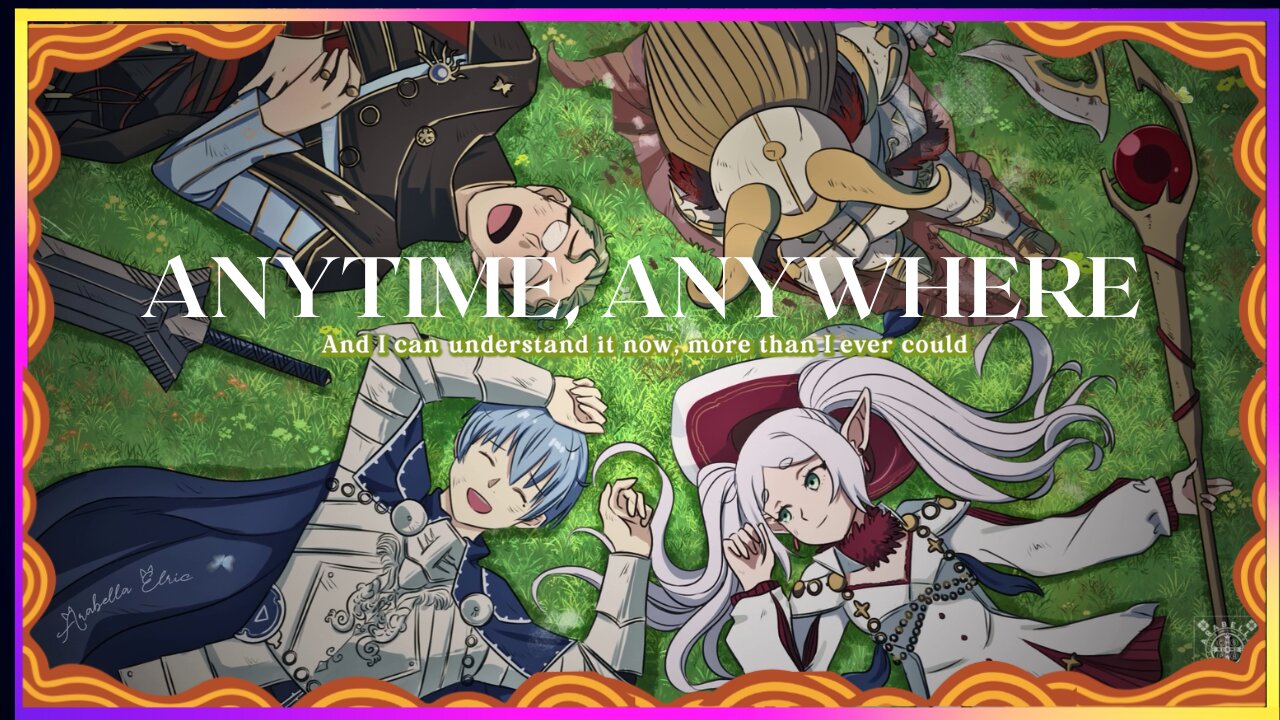 FRIEREN OST "Anytime Anywhere" フリーレン by milet English Cover Lyrics🟡 Arabella Elric 🟡