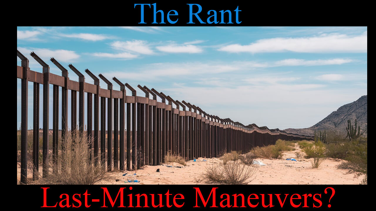 The Rant-Last-Minute Maneuvers?