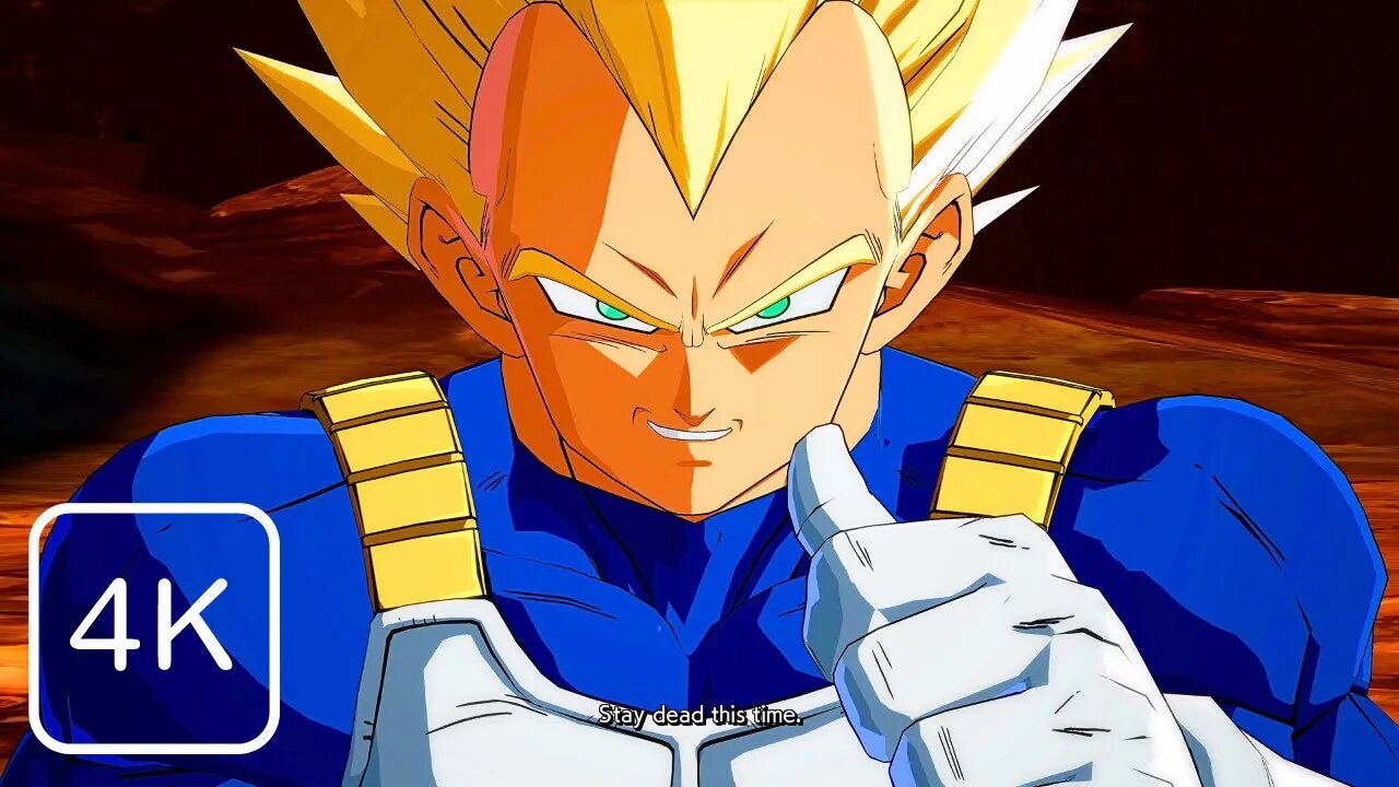[4K] Vegeta VS Frieza | DRAGON BALL FIGHTERZ