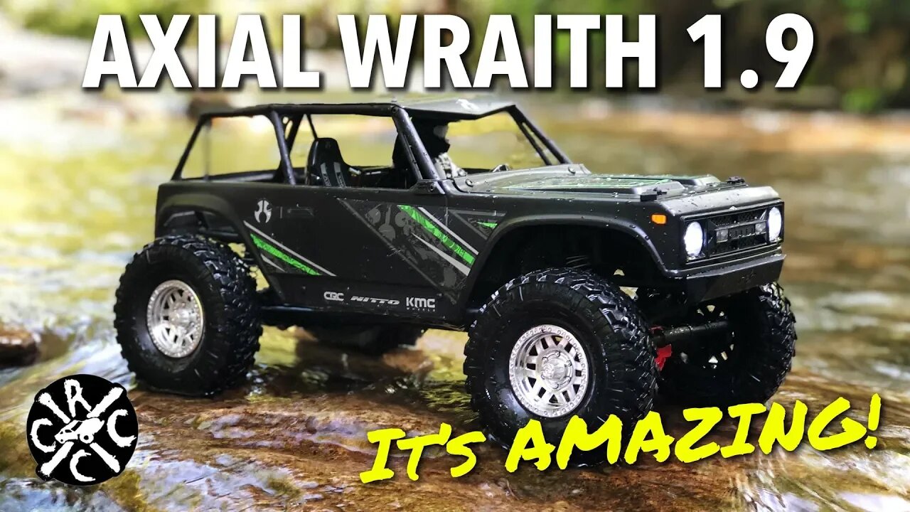 Axial Wraith 1.9 Is Amazing Box Stock! My Boys Take Them For Their First Run